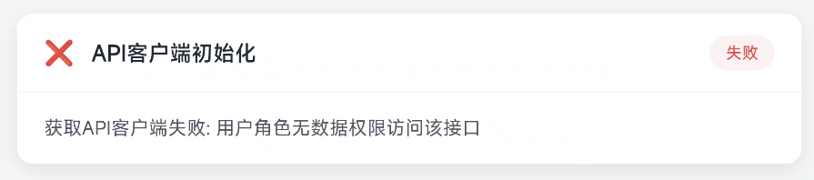 无权限访问